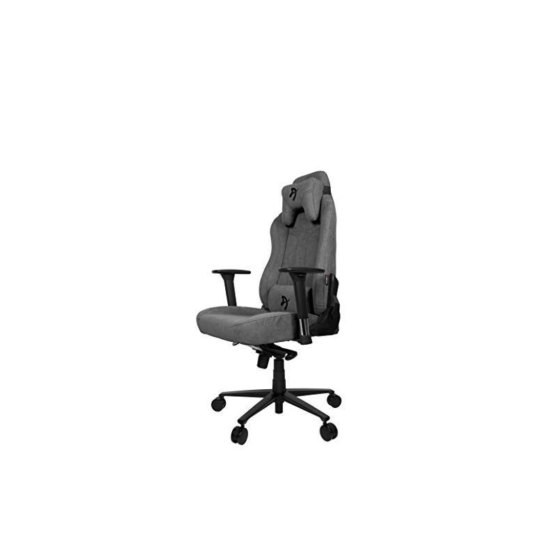 Arozzi Vernazza Soft Fabric Gamer Stol Sort Grå Arozzi Vernazza Soft Fabric Gamer Stol Sort Grå